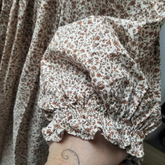 NWOT Doen Odessa Mini Dress in Sienna Champignon XL - Picture 12 of 14